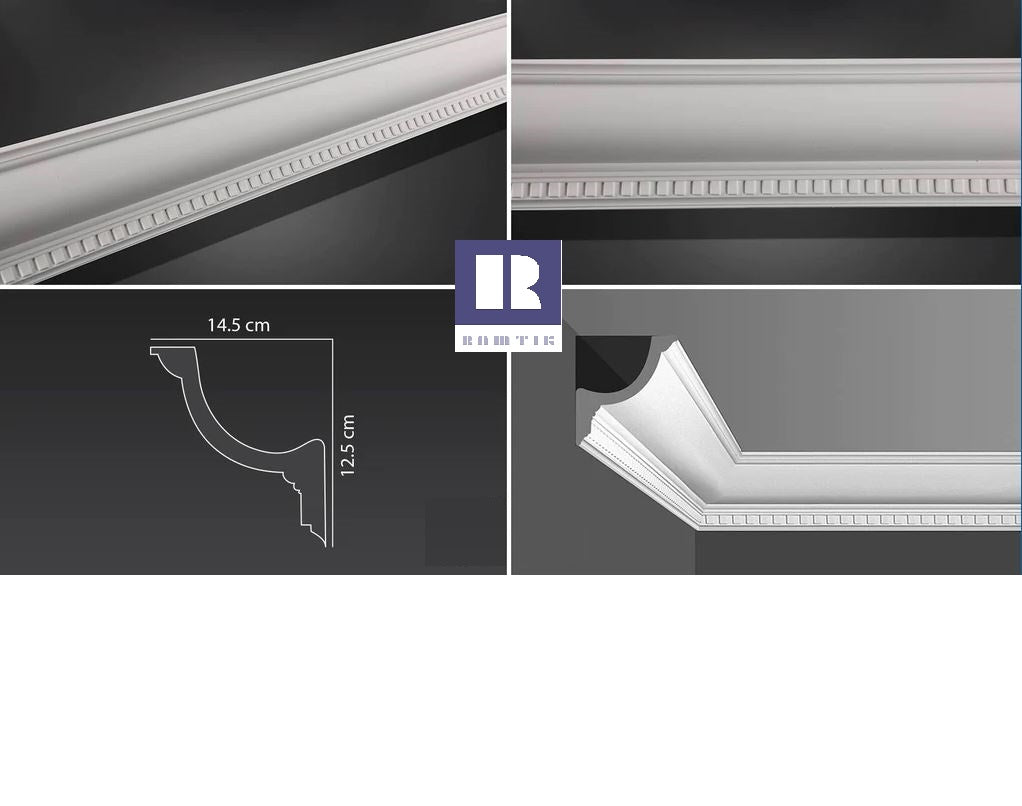 RAMTIK Cornices Code R200 Size 12.5 C M x 14.5 C M