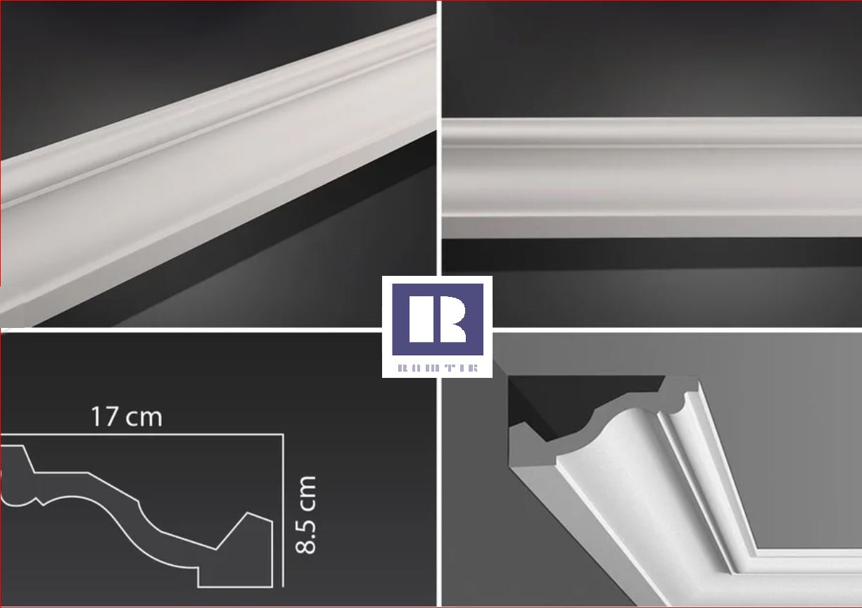 RAMTIK Cornices Code R250 Size 8.5 C M x 17 C M