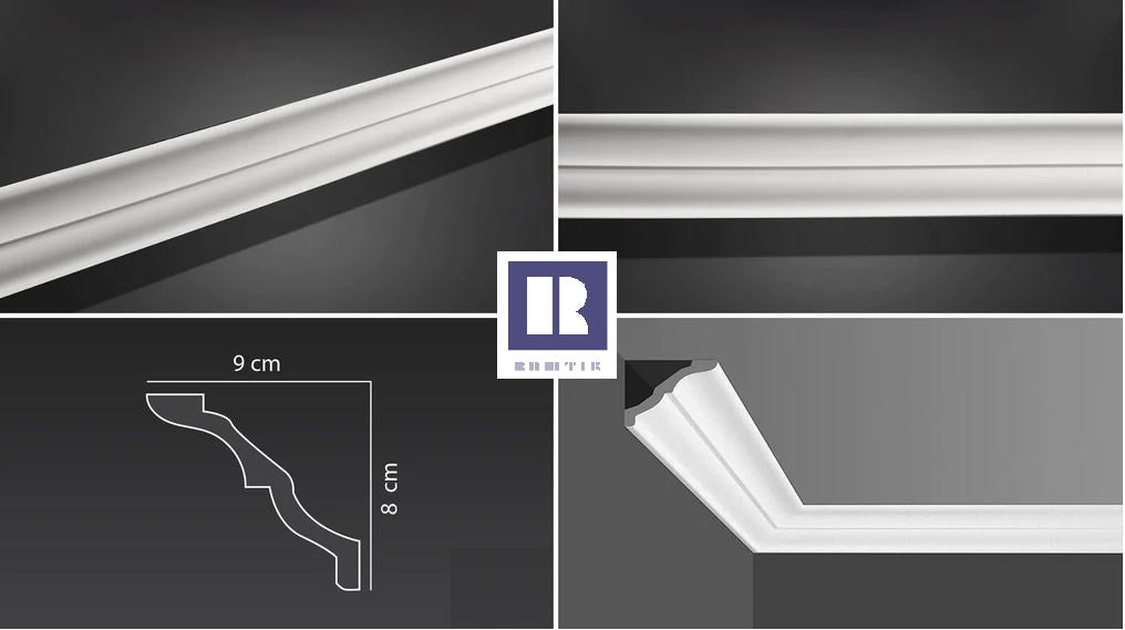 RAMTIK Cornices Code R121 Size 8 C M x 9 C M