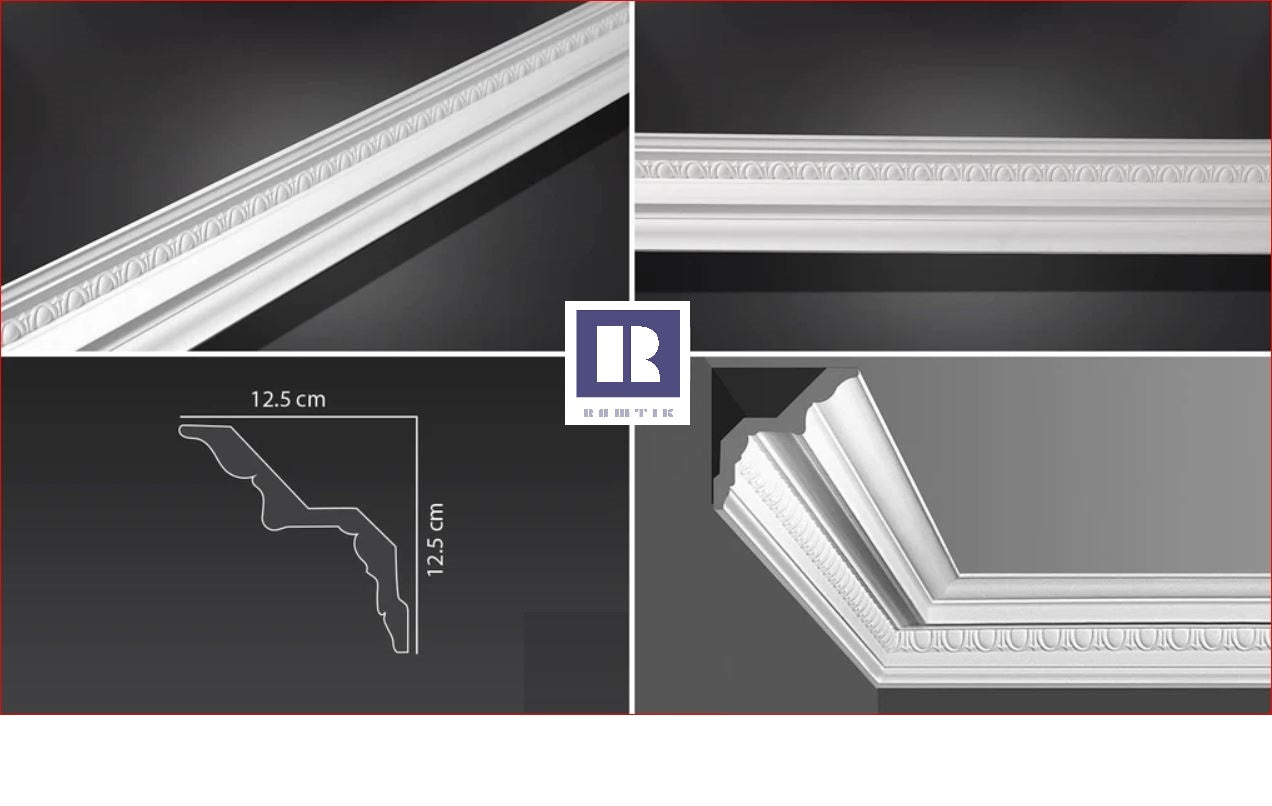 RAMTIK Cornices Code R004  Size 12.5 C M x 12.5 C M
