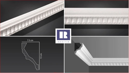 RAMTIK Cornices Code R026  Size 13 C M x 7.5 C M