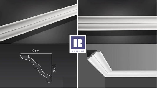 RAMTIK Cornices Code R121  Size 8 C M x 9 C M