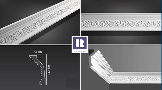 RAMTIK Cornices Code R145  Size 14.5 C M x 7.5 C M